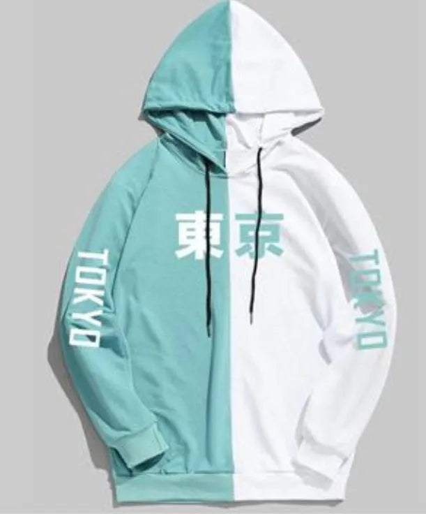 cool Tokyo print Harajuku pullover hoodie thin sweatshirt - Bellarte Enchanté cool Tokyo print Harajuku pullover hoodie thin sweatshirt